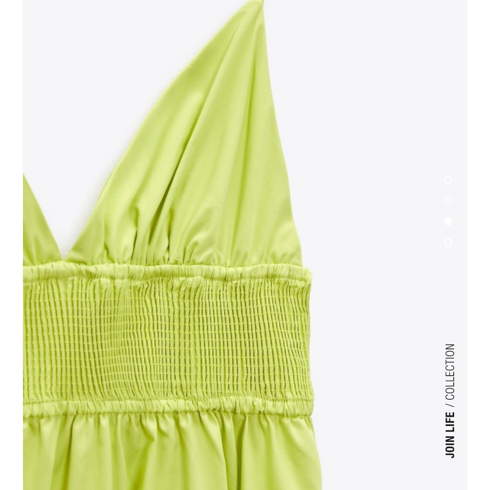 ZARA BLOGGERS FAV POPLIN DRESS - Picture 9 of 9